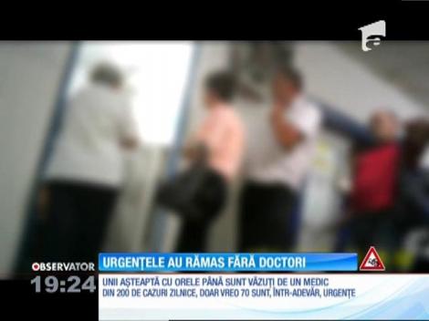 Un specialist la două sute de pacienţi! Aşa funcţionează unitatea de primiri urgenţe din Buzău