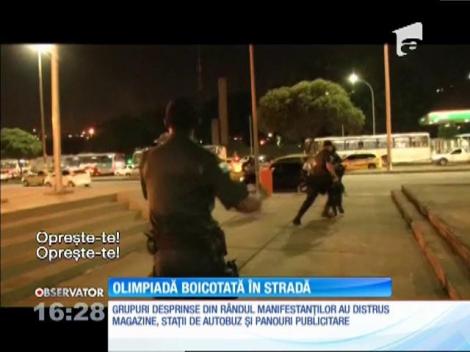 Proteste de amploare la Rio de Janeiro