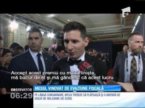 Lionel Messi, condamnat la 21 de luni de închisoare cu suspendare