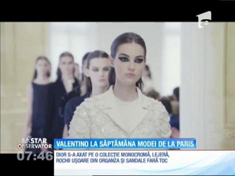 Valentino la Săptămâna modei de la Paris
