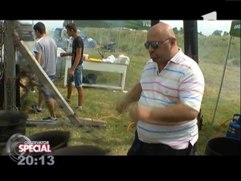 Chef Cătălin Scărlătescu a dus scoicile la festival!