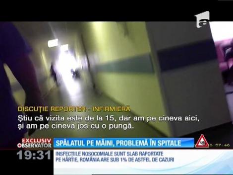 Spălatul pe mâini, problema personalului din spitale