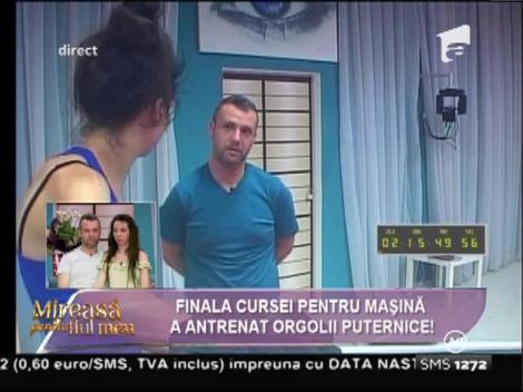 Finala cursei pentru maşină a antrenat orgolii puternice!