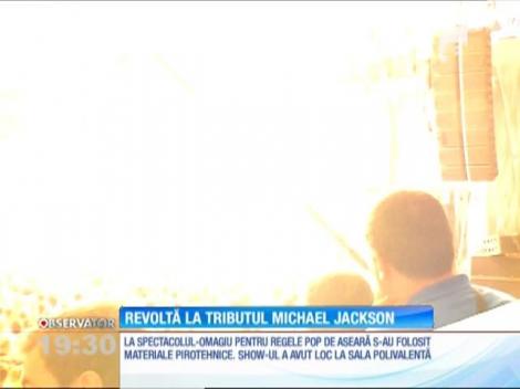 Concertul tribut Michael Jackson din Bucureşti s-a încheiat cu huiduieli
