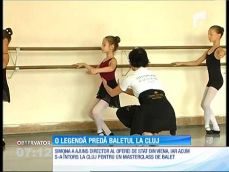 O legendă predă baletul la Cluj
