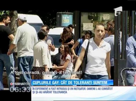Experiment. Cât de toleranţi sunt românii faţă de cuplurile gay