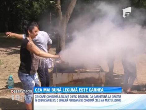 Pentru români, cea mai bună legumă este carnea