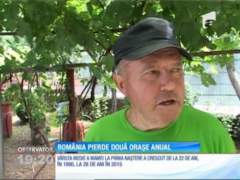 România îmbătrâneşte. Populaţia ţării noastre scade cu echivalentul a două oraşe, în fiecare an!