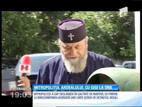 Mitropolitul Ardealului, Laurenţiu Streza, audiat la DNA