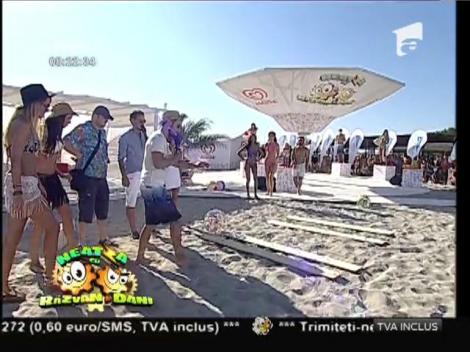 Provocare la Neatza! Sincron cu schiurile pe nisip: „Vom vedea cât de unsă și unită este echipa!”