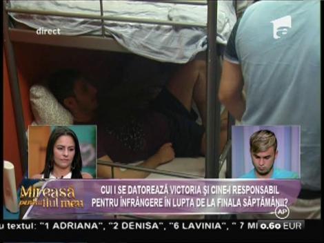 Cătălin s-a "emoţionat" atunci când a văzut-o pe Liliana în costum de baie!