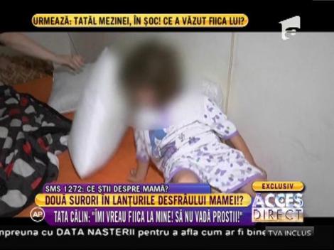 Un tată vrea să-și salveze cele două copile din mâinile fostei iubite