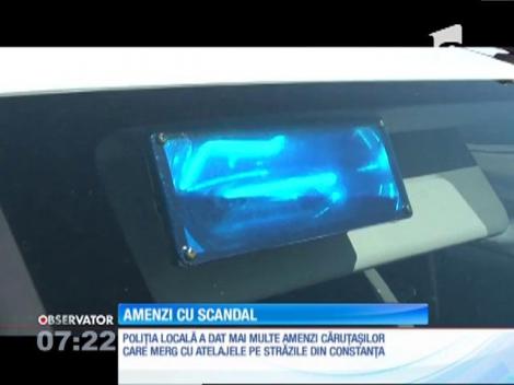Poliţiştii locali au pornit într-o urmărire ca-n filme pe străzile din Constanţa.. după o căruţă