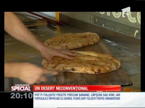 SPECIAL! Cum ar putea deveni pizza desert