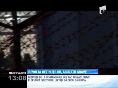 Protestul continuă la Penitenciarul de Maximă Siguranţă din Iaşi