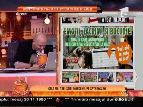 Dezvăluire în direct la Antena 1. „Am luat 3 la bacalaureat pentru că am fost tupeist!”