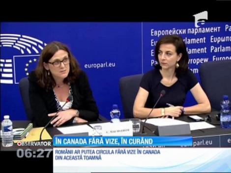 Canada va anunţa în maximum trei luni daca va renunţa la vizele pentru români