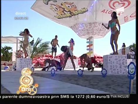 DJ Rynno și Sylvia sunt "de neînlocuit"! Au aprins atmosfera pe plaja din Mamaia, cu noul hit al acestei veri