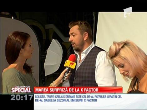 SPECIAL! Carla's Dreams, al patrulea jurat X Factor!