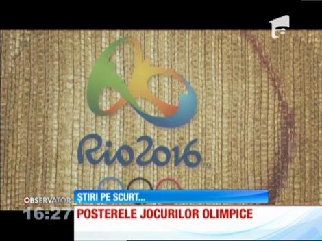 Posterele oficiale ale Jocurilor Olimpice s-au lansat la Rio de Janeiro