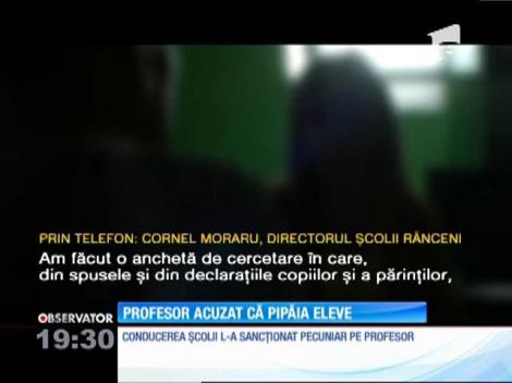 Un profesor de istorie din Vaslui, acuzat că îşi pipăie elevele de 13 ani în cancelarie