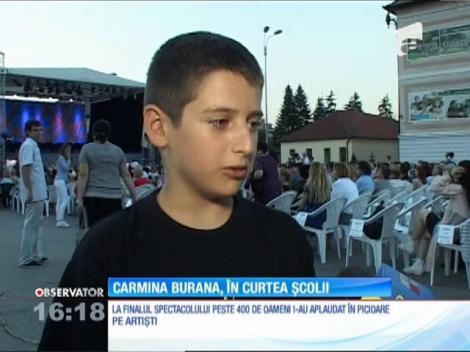 Premieră în muzica românească! Carmina Burana, în curea şcolii