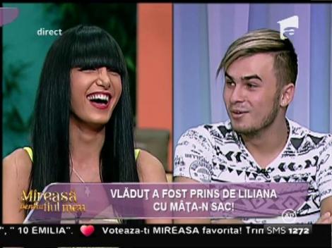 Vlăduţ a fost prins de Liliana cu mâţa-n sac!