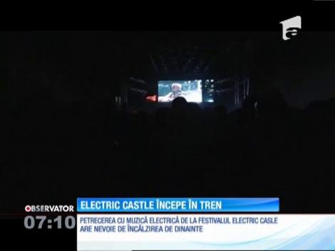 Festivalul Electric Castle începe în trenul spre Cluj