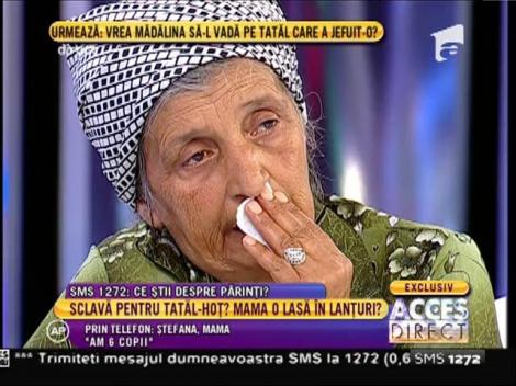 Mama Mădălinei: "Nu mă lasă tatăl fetei să o iau la mine"