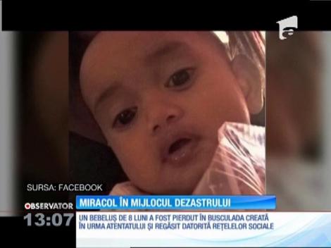 Un bebeluș a fost pierdut în busculada creată în urma atentatului din Franța