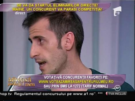 Cătălin, mesaj pentru telespectatori