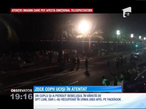 Atentat la Nisa. 10 copii au murit şi alţi peste 50 sunt răniţi