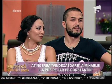 Când Constantin e obosit, Mihaela îl "vindecă" degrabă!