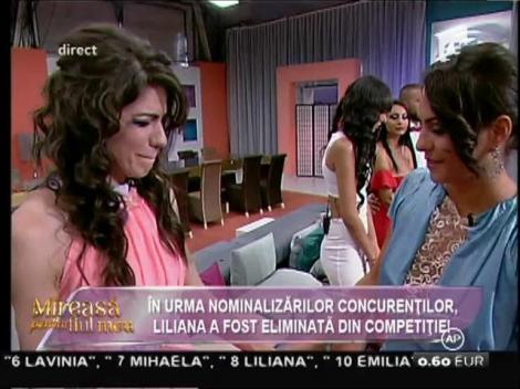 Şoc! Liliana a fost eliminată din competiţie!