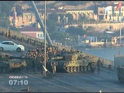 Final de lovitură de stat în Turcia. Soldații se predau