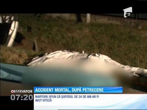 Trei tineri şi-au pierdut viaţa pe drumul de la discotecă spre casă, în judeţul Neamţ