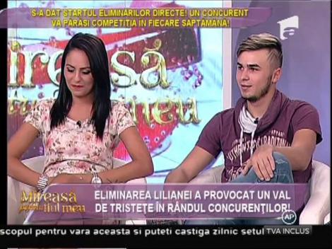 Eliminarea Lilianei a provocat un val de tristeţe în rândul concurenţilor!