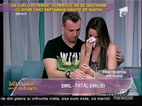 Nicolae şi Emilia, la un pas de despărţire cu doar cinci săptămâni înainte de nuntă!