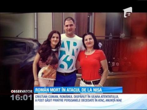 Cristian Coman, în vârstă de 34 de ani, a murit în atacul de la Nisa