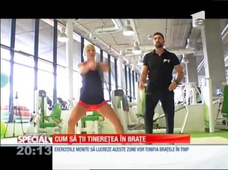 Special! Metodă simplă de a menţine braţele tinere