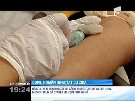 Copil român infectat cu virusul Zika