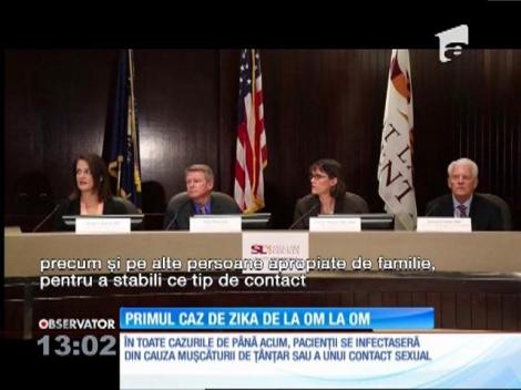 SUA au înregistrat primul caz de transmitere de la om la om a virusului Zika