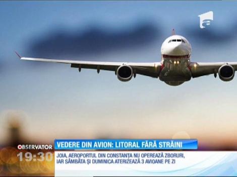 Litoralul românesc suferă când vine vorba de transportul turiştilor cu avionul