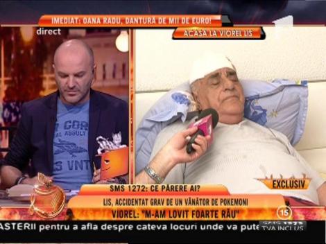 Viorel Lis, accidentat grav de un vânător de pokemoni