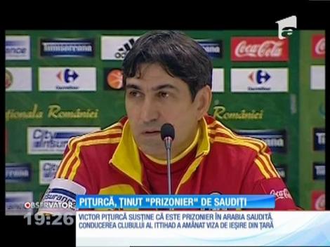 Victor Piţurcă, ţinut "prizonier" de arabi