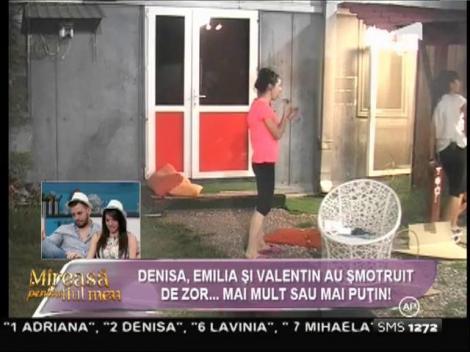 Denisa, Emilia şi Valentin au smotruit de zor... mai mult sau mai puţin!
