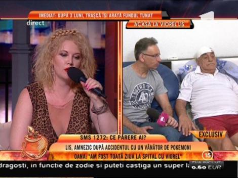 Viorel Lis, amnezic după accidentul cu un vânător de pokemoni