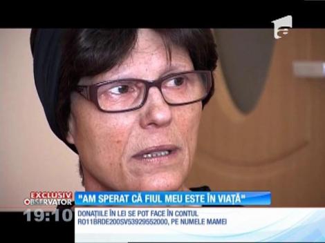 Mama lui Cristi, eroul care și-a salvat familia la Nisa, îl așteaptă în doliu
