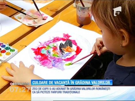 Culoare de vacanţă în Grădina Valorilor