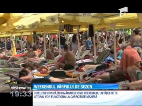 Se anunţă cel mai aglomerat weekend pe litoralul românesc
